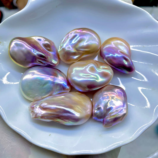 002.UFO Fresh water Pearls Oyster  Large and rare, limited availability