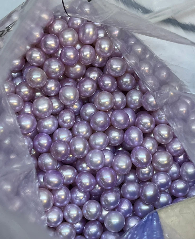 034.【Live】light purple pearl（no shell opening ）